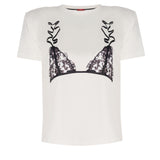 Liora Printed Padded T-Shirt