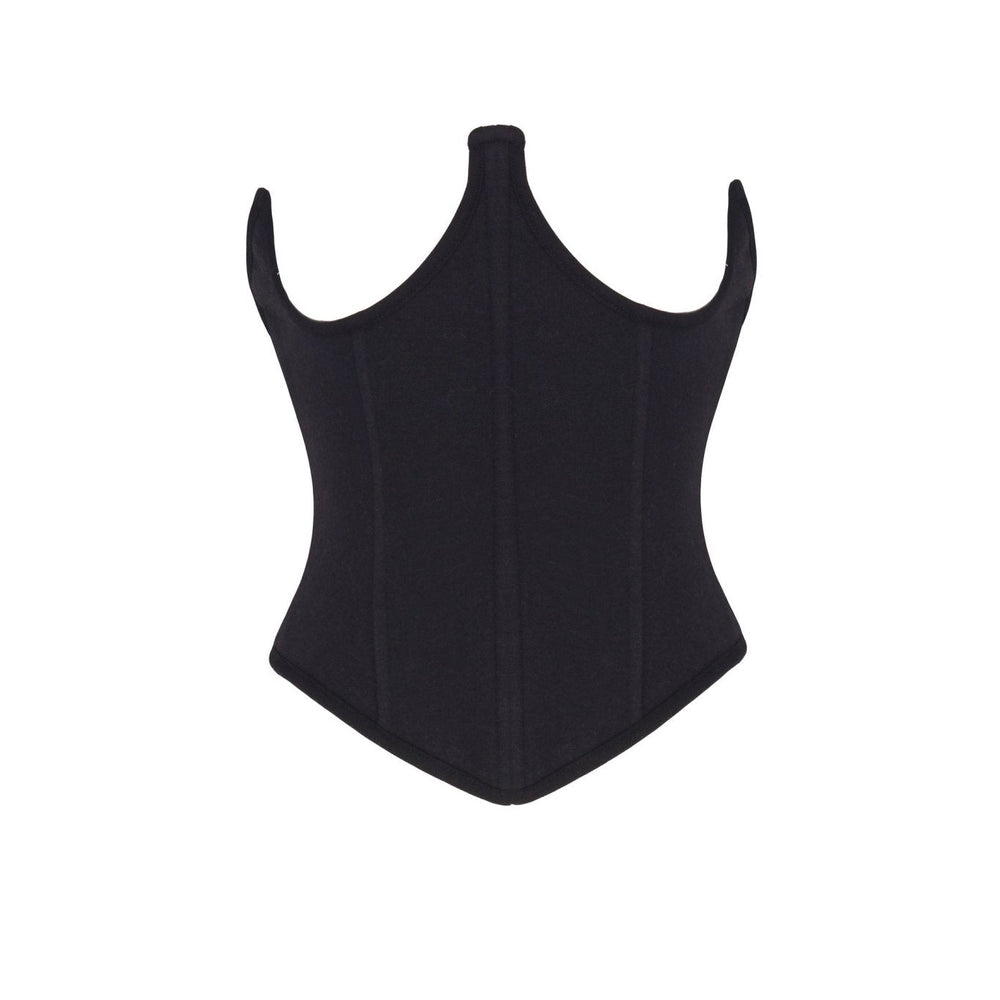 Arkadan Fermuarlı Korse - No Design Store