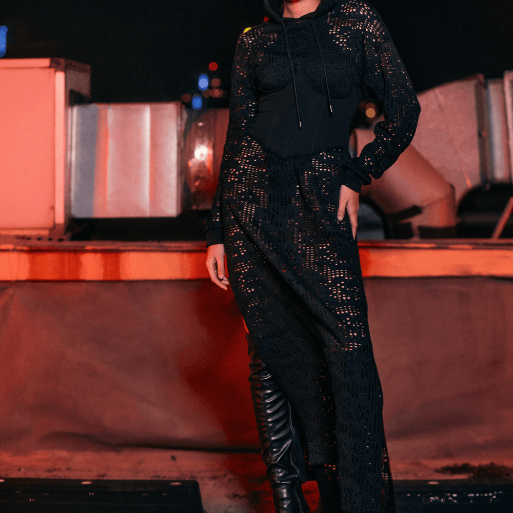 Arkadan Fermuarlı Korse - No Design Store