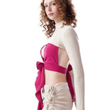 Balıkçı Yaka Triko Bolero - No Design Store