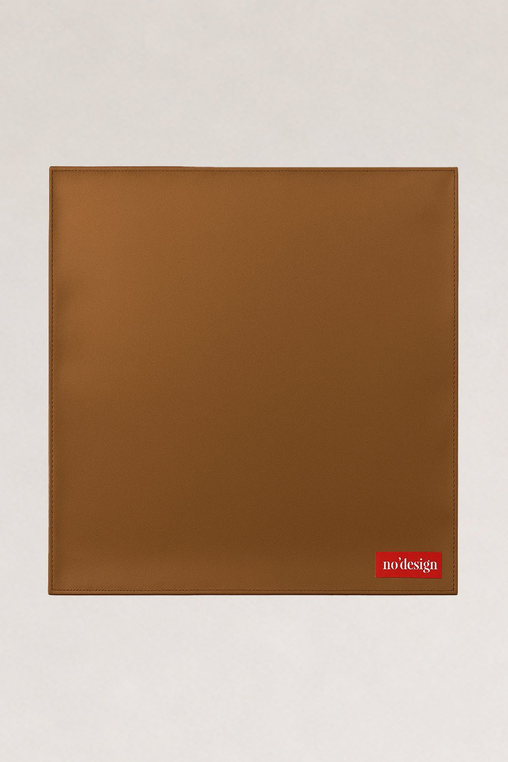 Bronz Parlak Saten Fular Bandana - No Design Store