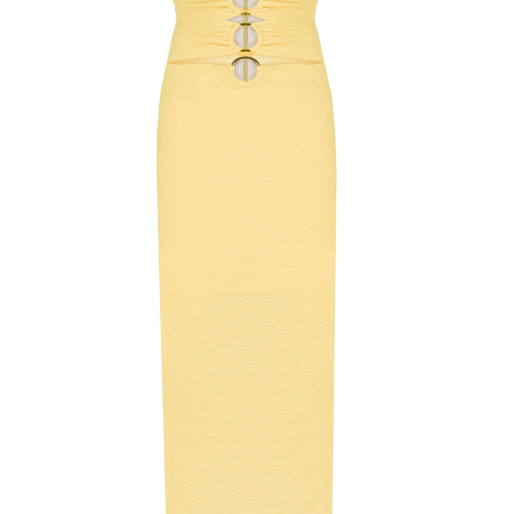 Crown Straplez Balık Form Elbise - No Design Store