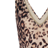 Derin V Yaka Kalın Askılı Bodysuit - No Design Store