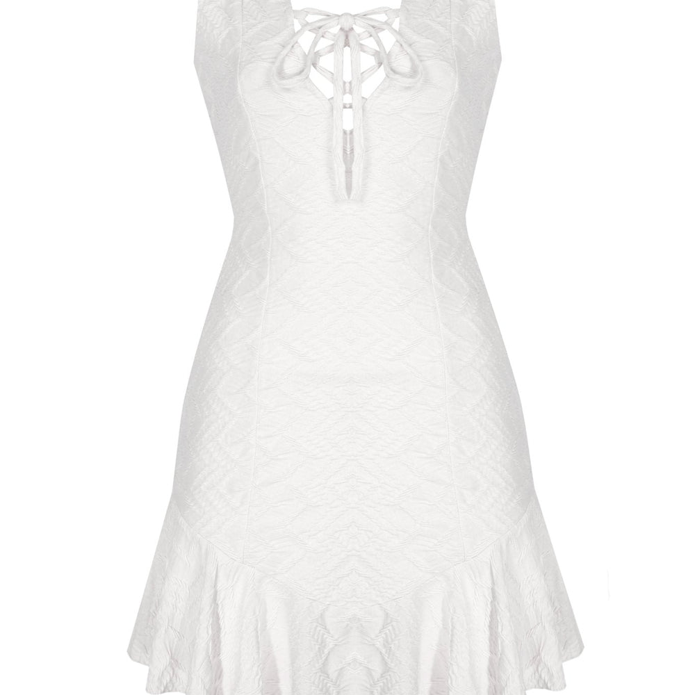 Duchess Volanlı Mini Elbise - No Design Store