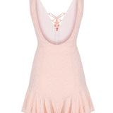 Duchess Volanlı Mini Elbise - No Design Store