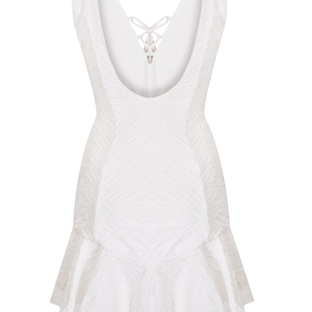 Duchess Volanlı Mini Elbise - No Design Store