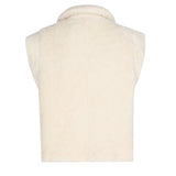 Düğmeli Oversize Crop Yelek - No Design Store