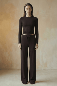 Ease Beli Lastikli Pantolon - No Design Store