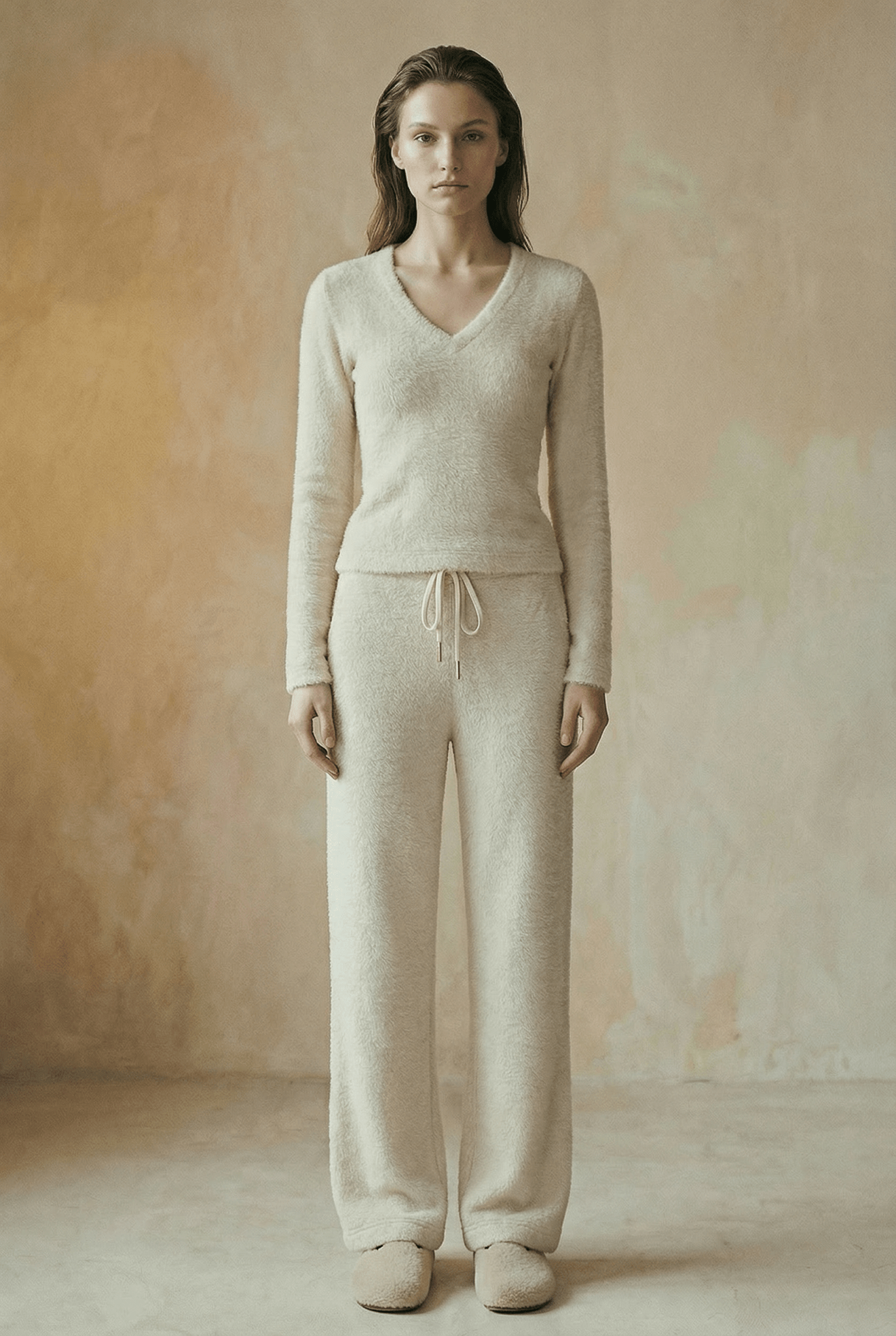 Ease Beli Lastikli Pantolon - No Design Store