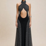 Elara Uzun Elbise - No Design Store