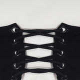 Elora Vatkalı Crop Top - No Design Store