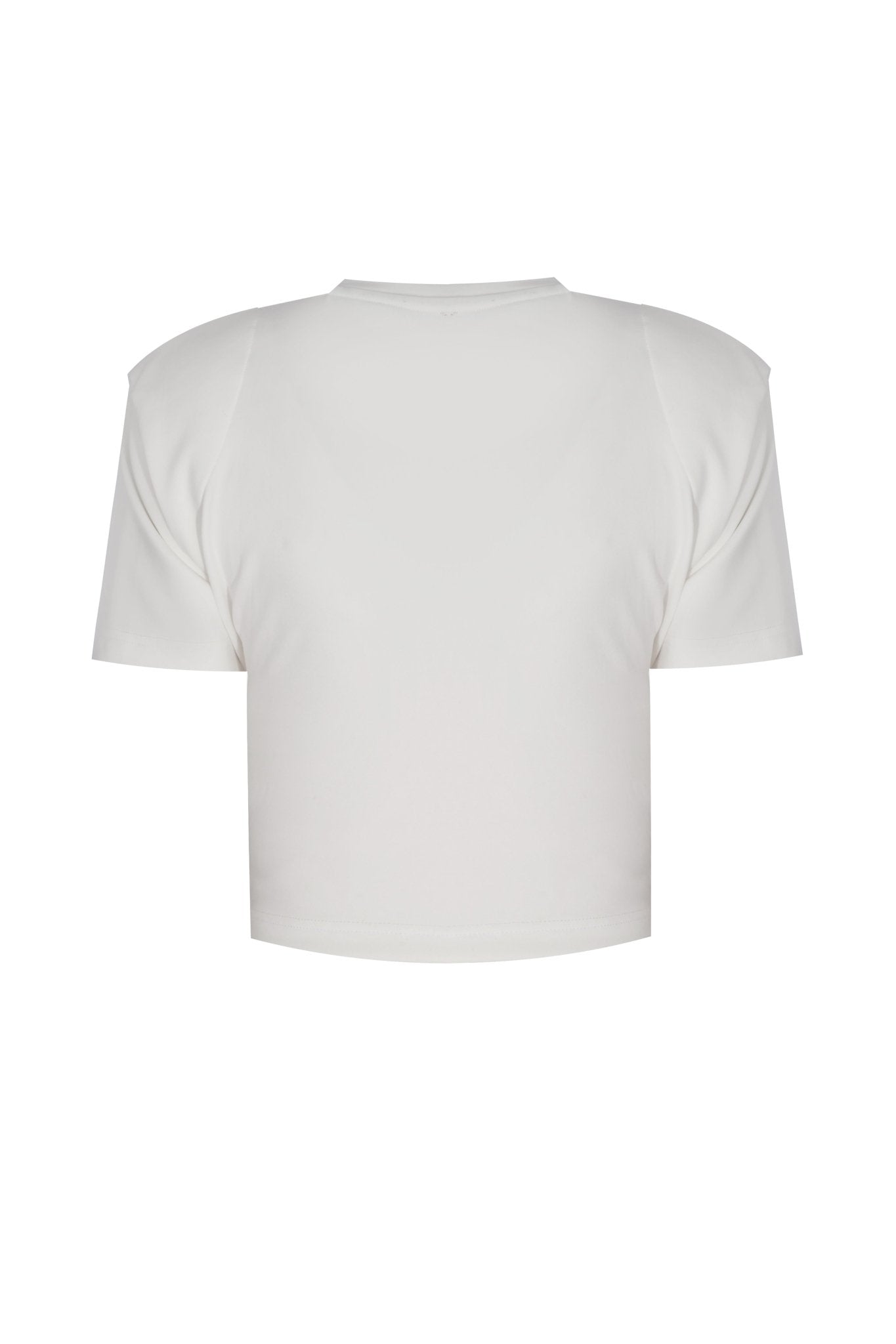 Elora Vatkalı Crop Top - No Design Store