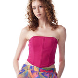 Fermuarlı Balenli Korse - No Design Store