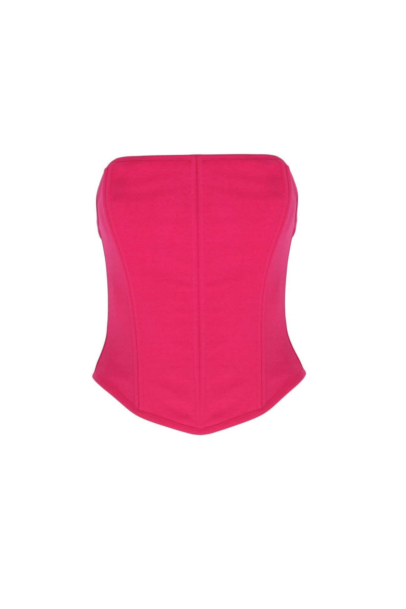 Fermuarlı Balenli Korse - No Design Store