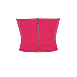 Fermuarlı Balenli Korse - No Design Store