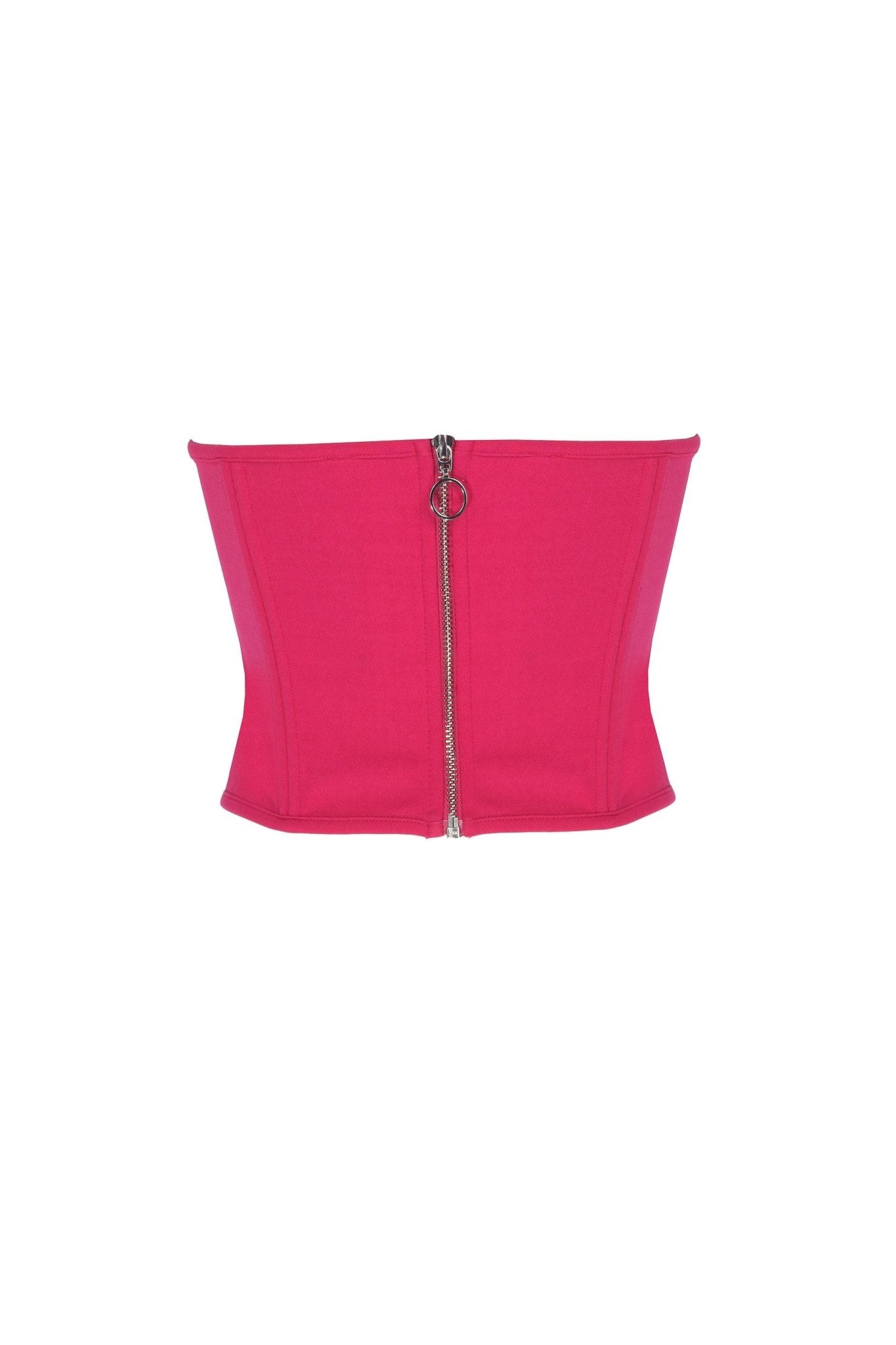 Fermuarlı Balenli Korse - No Design Store