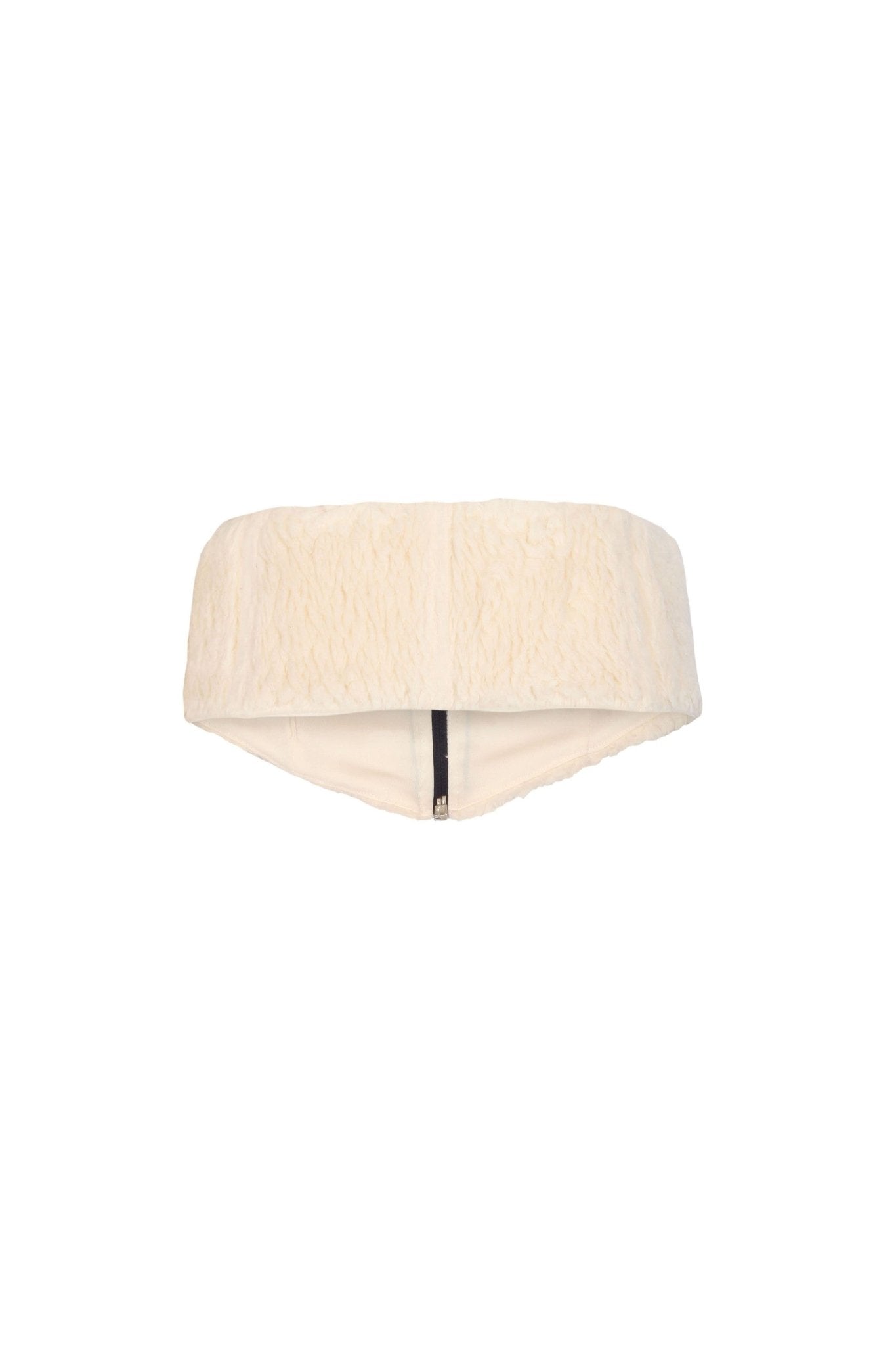 Fermuarlı Teddy Korse - No Design Store