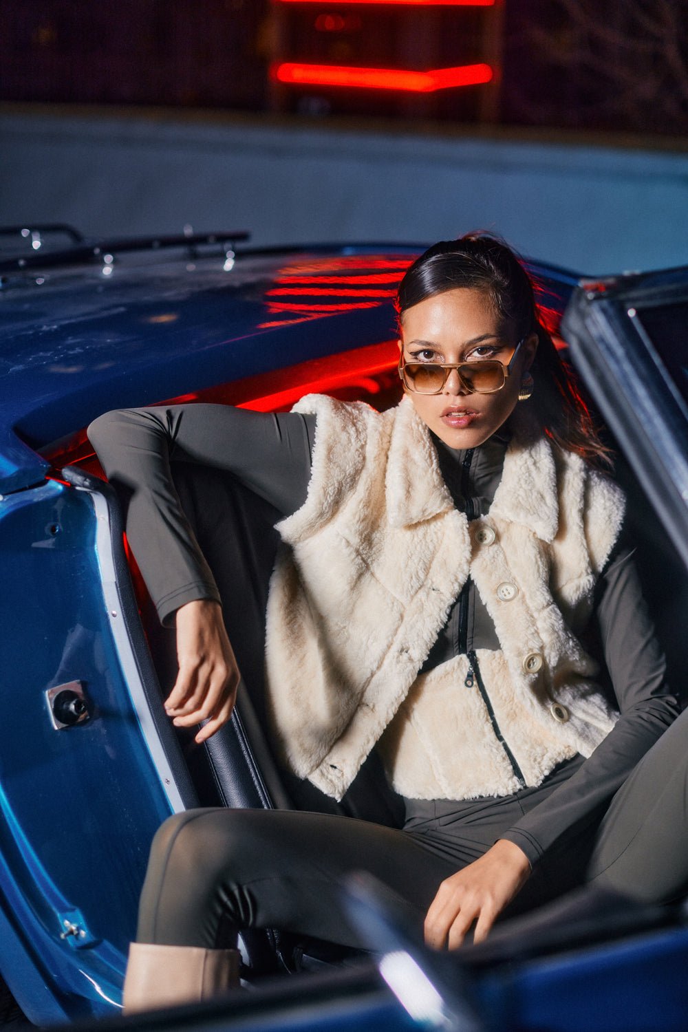 Fermuarlı Teddy Korse - No Design Store