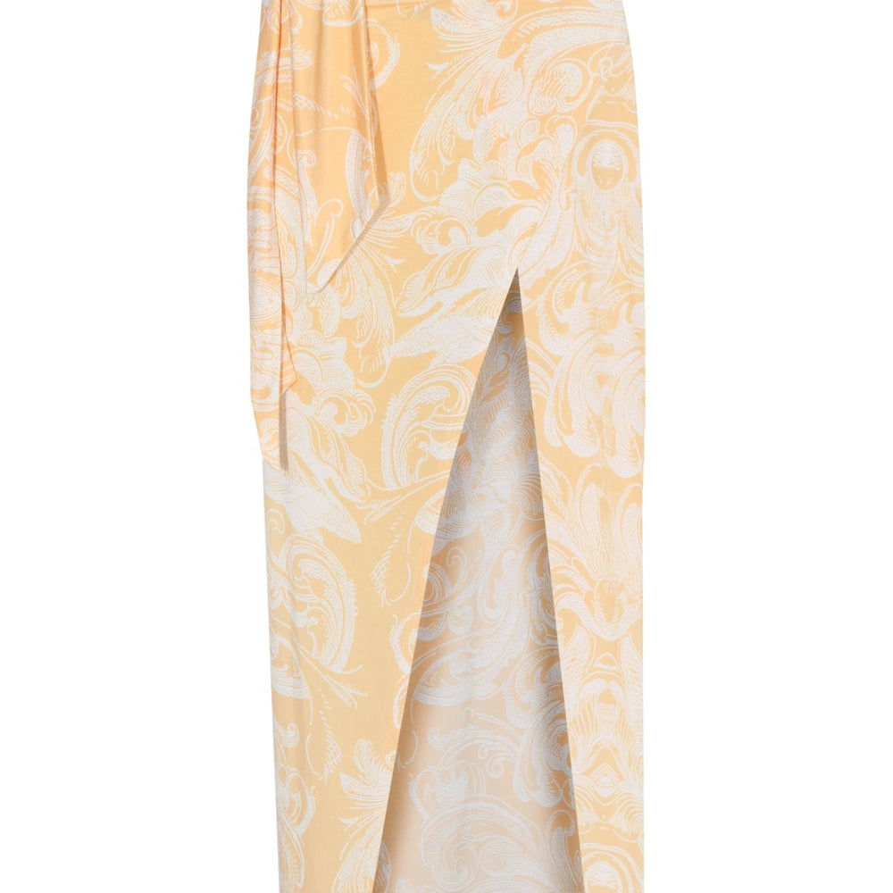 Glide Yırtmaçlı Uzun Etek - No Design Store