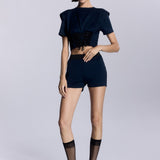 Iris Mini Şort - No Design Store