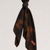 Kahverengi Desenli Fular Bandana - No Design Store