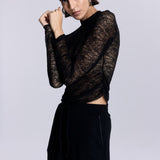 Luna Dantel Bluz - No Design Store