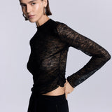 Luna Dantel Bluz - No Design Store