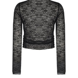 Luna Dantel Bluz - No Design Store