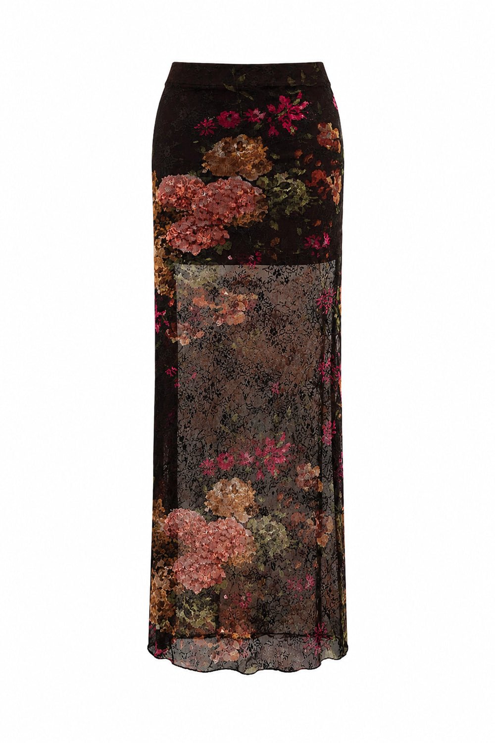 Mirelle Transparan Maxi Etek - No Design Store