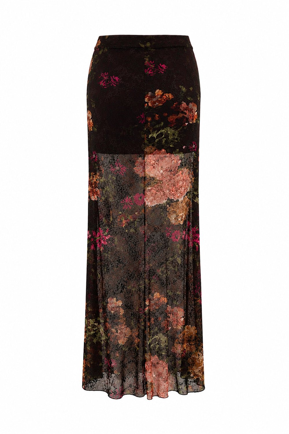 Mirelle Transparan Maxi Etek - No Design Store