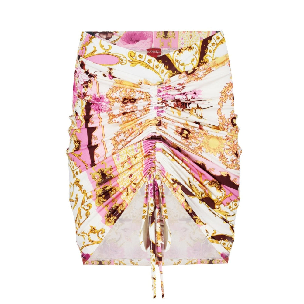 Monarch Büzgülü Mini Etek - No Design Store