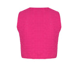 Myth Toka Detaylı Crop Top - No Design Store