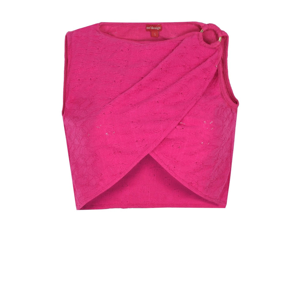 Myth Toka Detaylı Crop Top - No Design Store