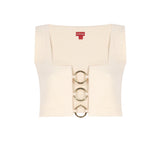 Noble Tokalı Crop Top - No Design Store
