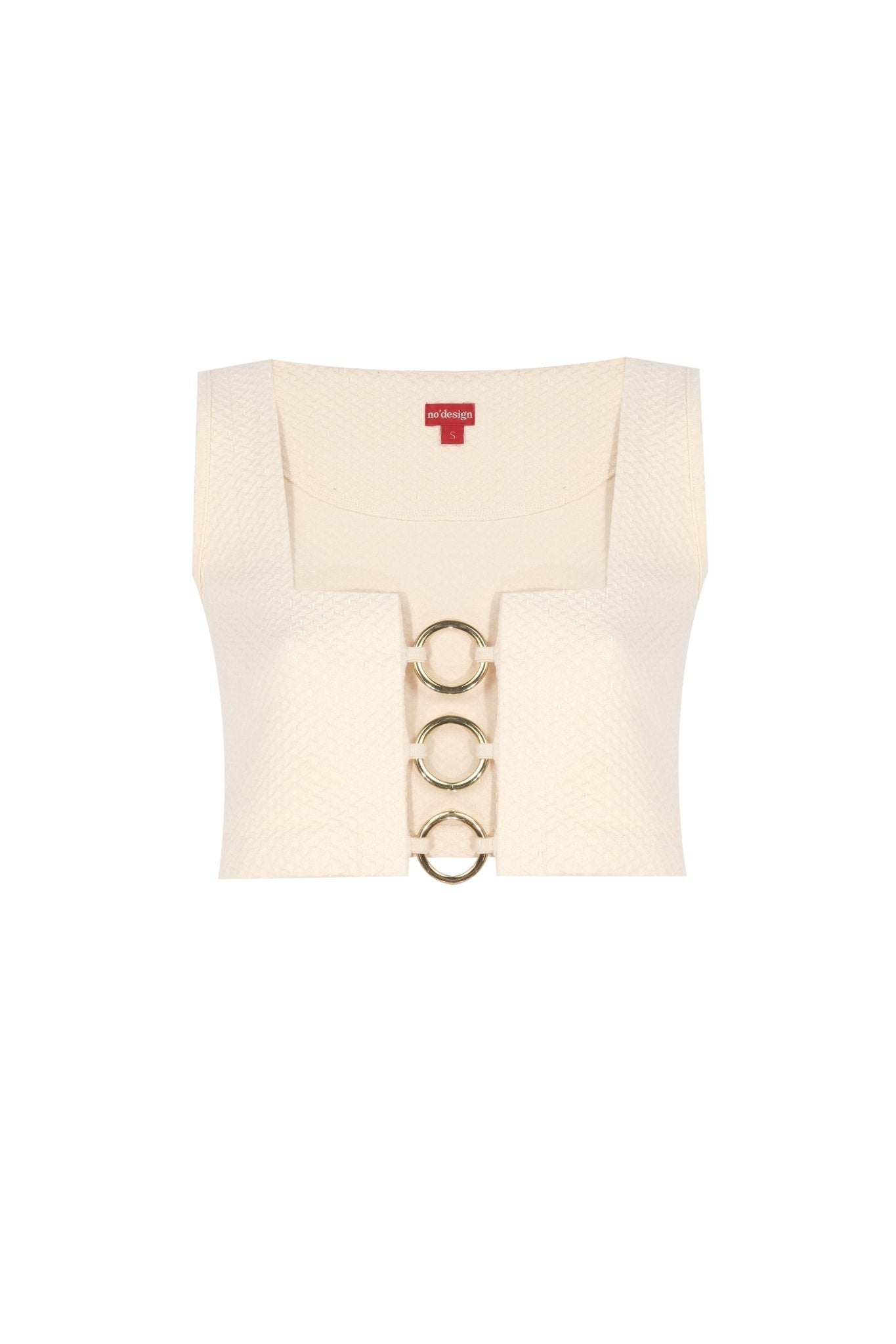 Noble Tokalı Crop Top - No Design Store