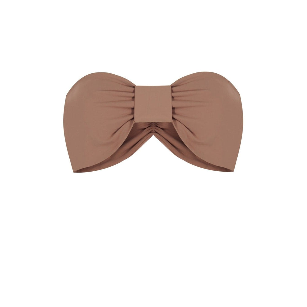 Ön Büzgü Detaylı Straplez Büstiyer - No Design Store