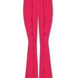 Önü Fırfırlı İspanyol Paça Pantolon - No Design Store