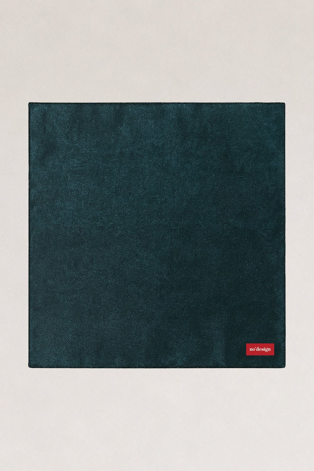 Petrol Yeşili Saten Fular Bandana - No Design Store