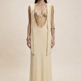 Sand Uzun Elbise - No Design Store