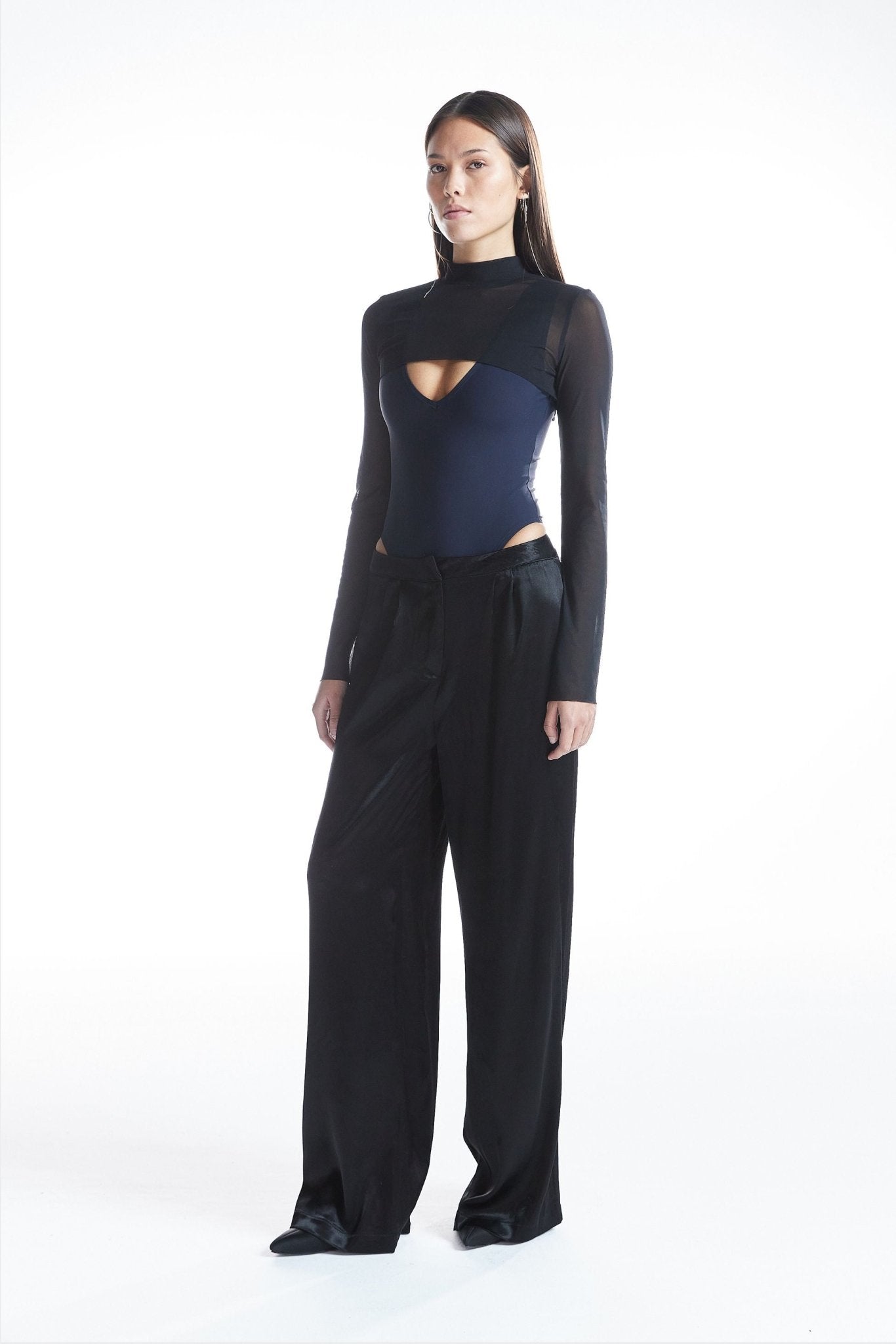 Saten Palazzo Pantolon - No Design Store