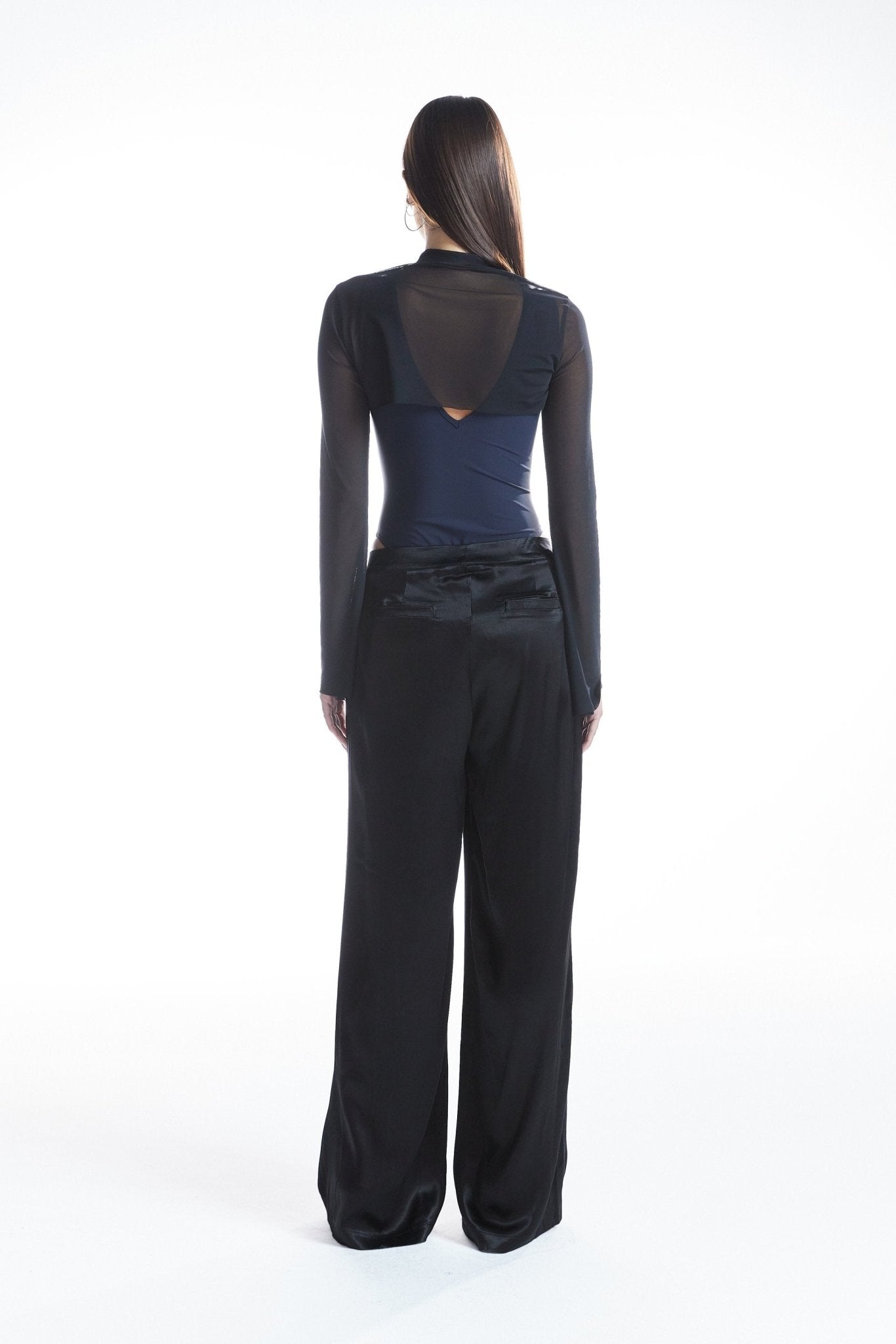 Saten Palazzo Pantolon - No Design Store