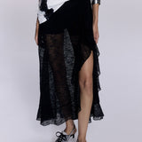 Selena Dantel Maxi Etek - No Design Store