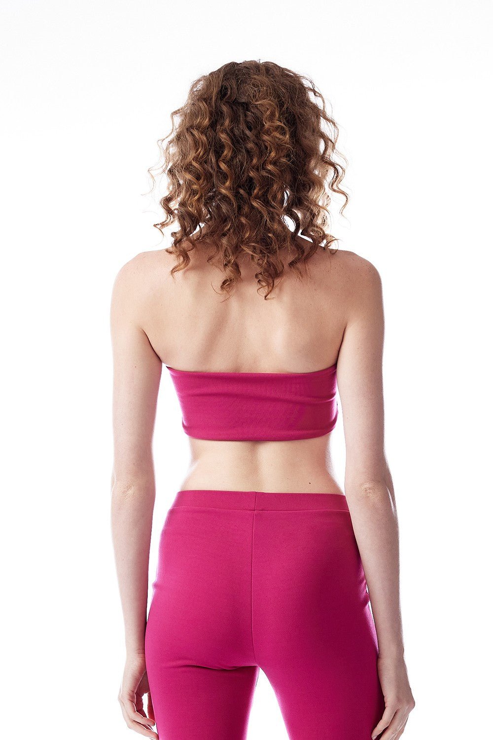 Streç Düz Crop Top - No Design Store
