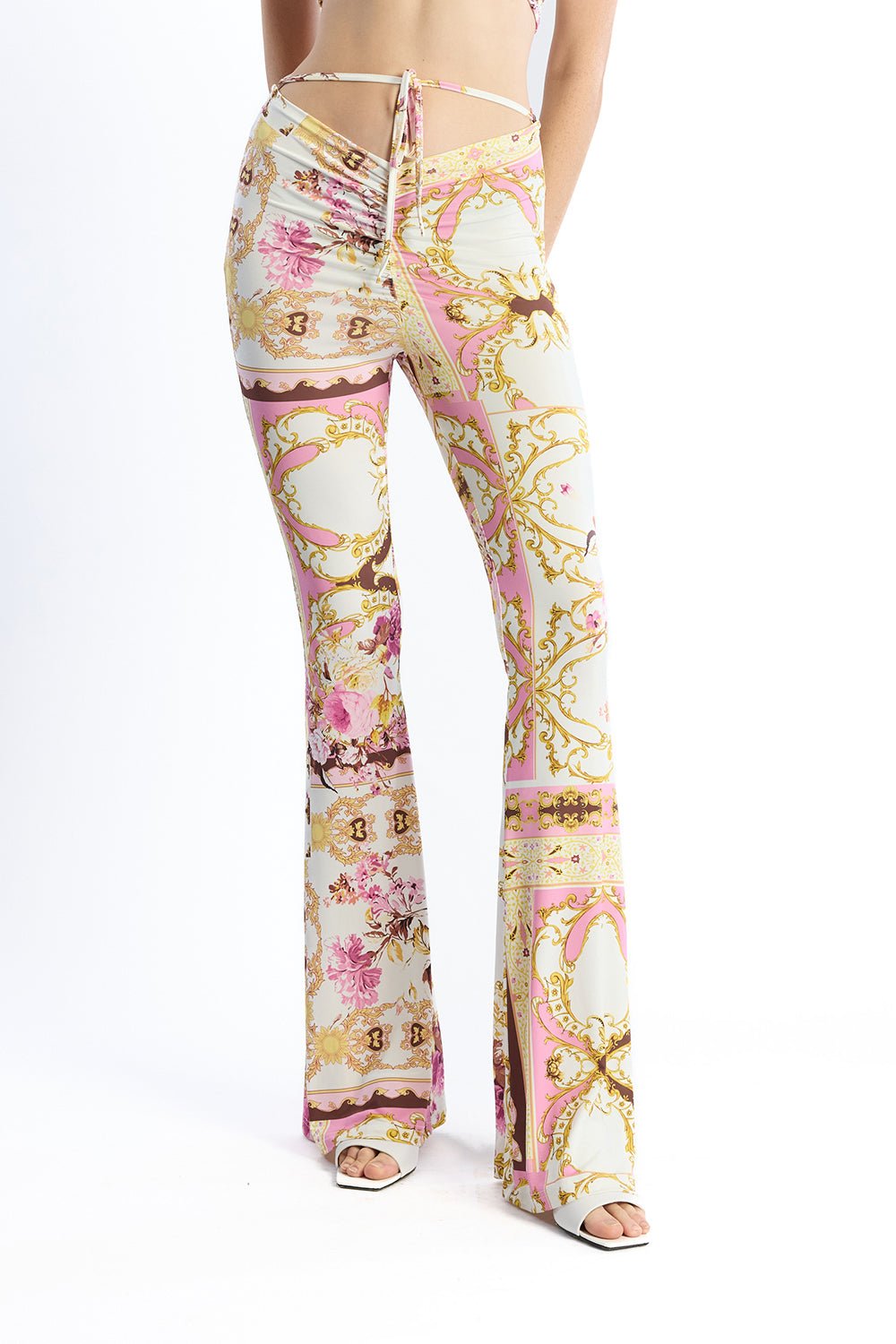 Sway Büzgülü İspanyol Paça Pantolon - No Design Store