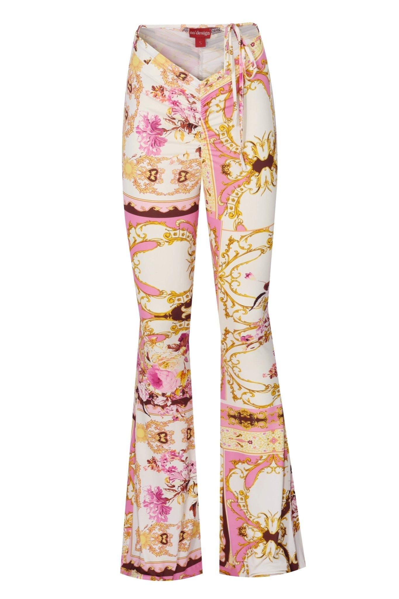 Sway Büzgülü İspanyol Paça Pantolon - No Design Store