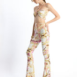 Sway Büzgülü İspanyol Paça Pantolon - No Design Store