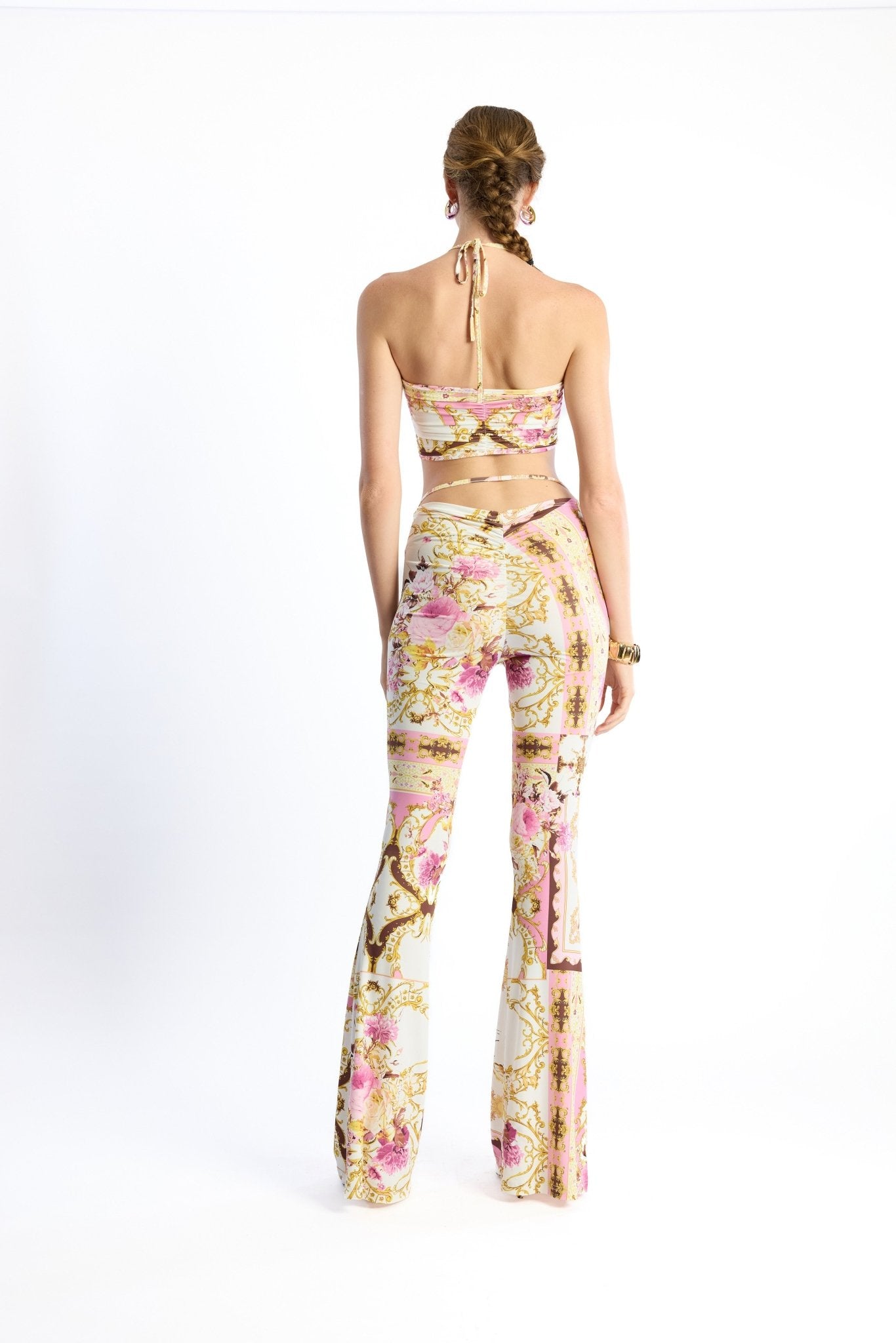 Sway Büzgülü İspanyol Paça Pantolon - No Design Store