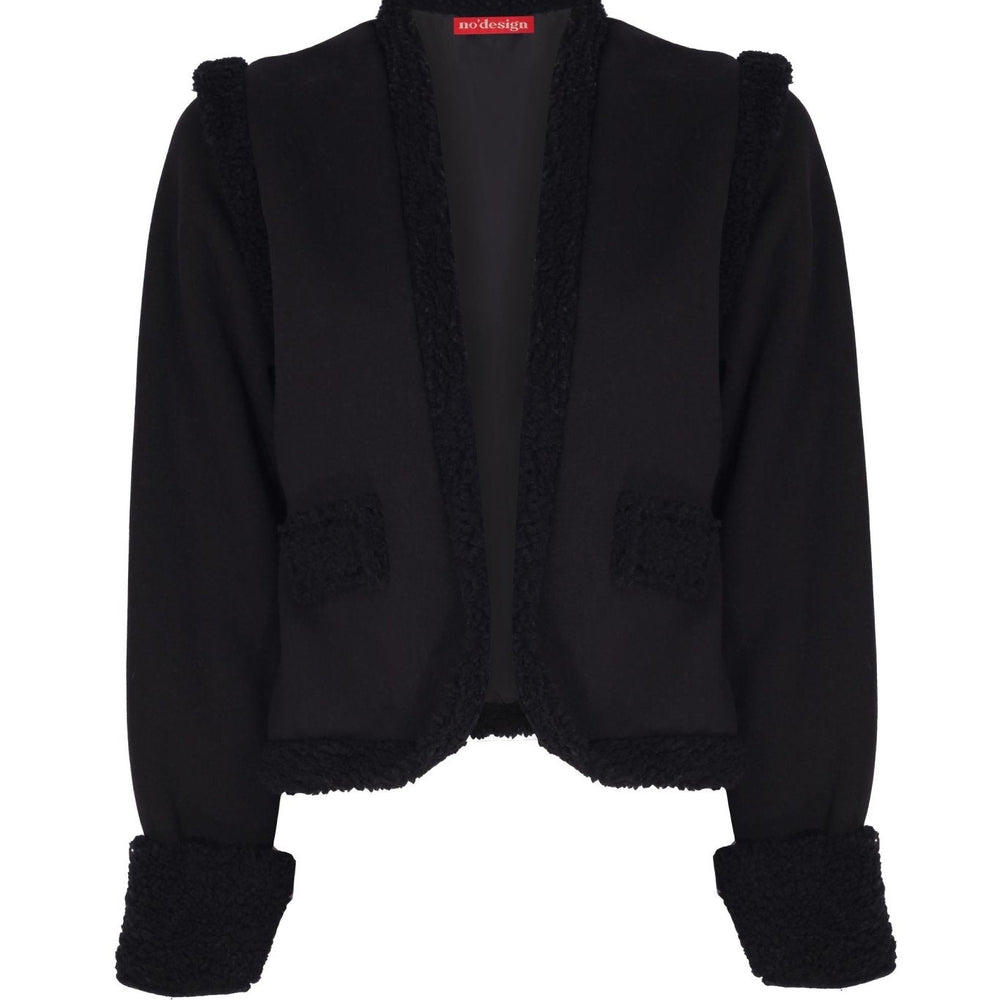 Teddy Detaylı Ceket - No Design Store