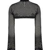 Transparan İspanyol Kol Bolero - No Design Store