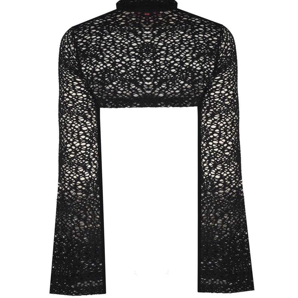 Transparan İspanyol Kol Bolero - No Design Store